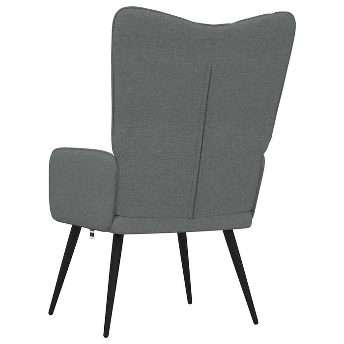 Scaun de relaxare, gri închis, material textil - WALTI WALTI