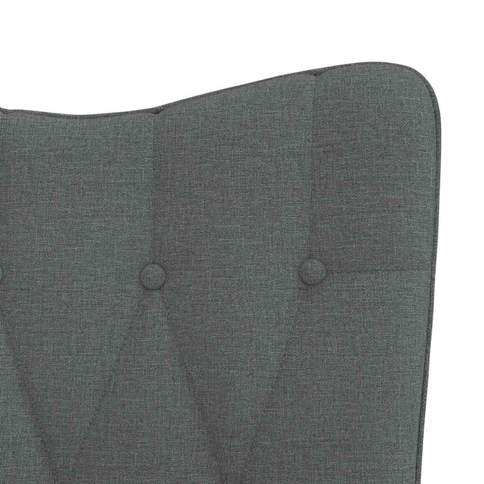 Scaun de relaxare, gri închis, material textil - WALTI WALTI