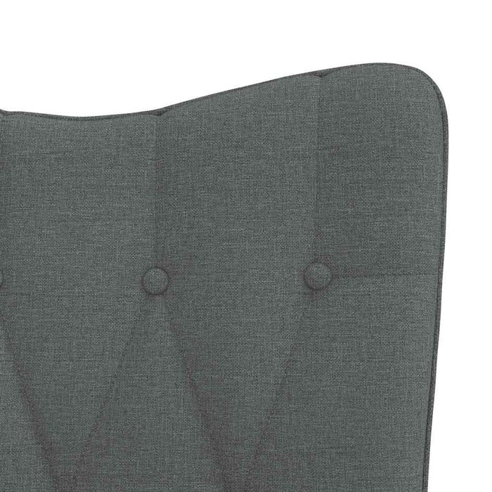 Scaun balansoar, gri închis, material textil - WALTI WALTI