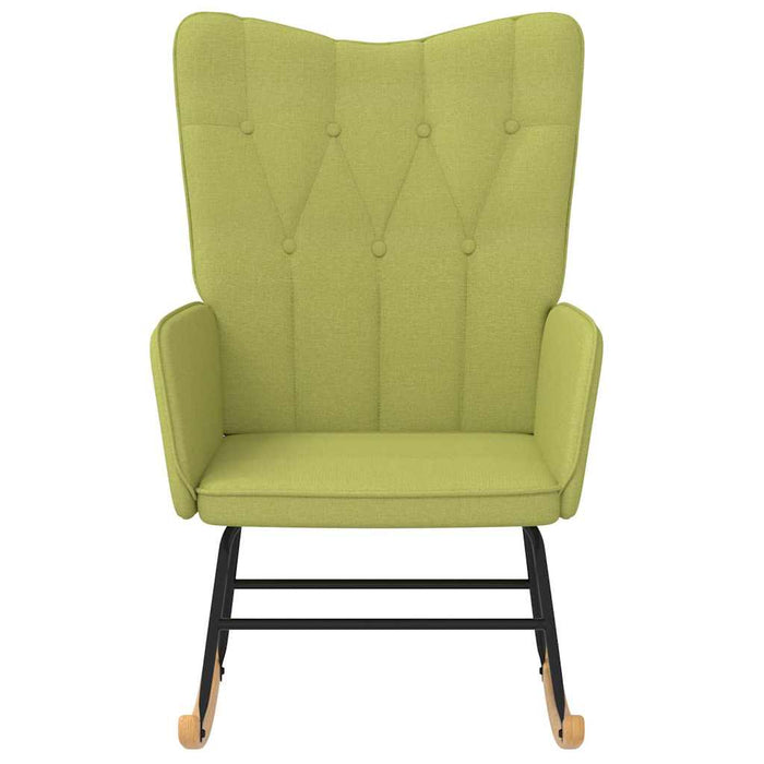 Scaun balansoar, verde, material textil WALTI