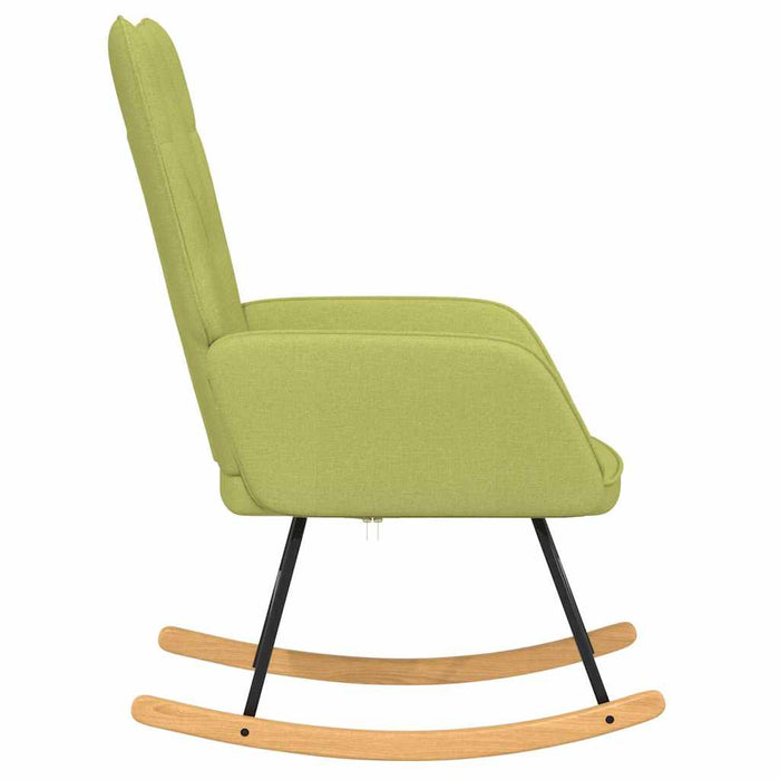 Scaun balansoar, verde, material textil WALTI