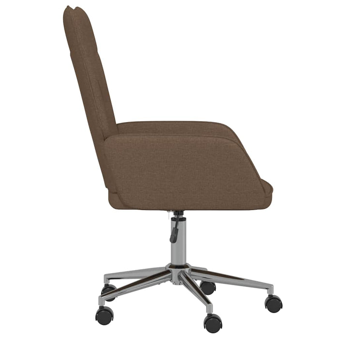 Scaun de relaxare, maro, material textil WALTI