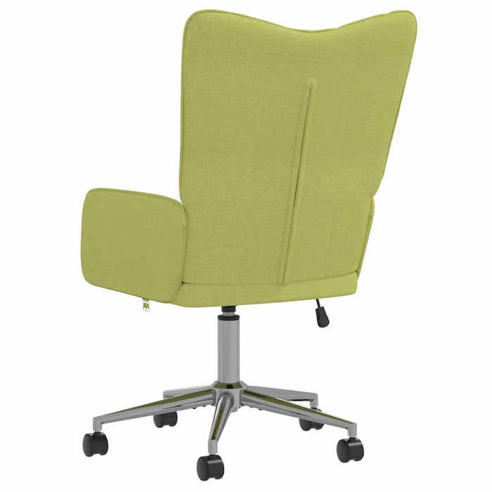 Scaun de relaxare, verde, material textil WALTI