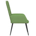 Scaun de relaxare, verde deschis, catifea - WALTI WALTI