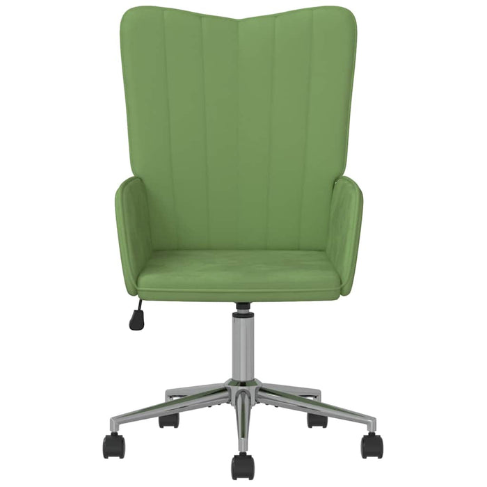 Scaun de relaxare, verde deschis, catifea WALTI