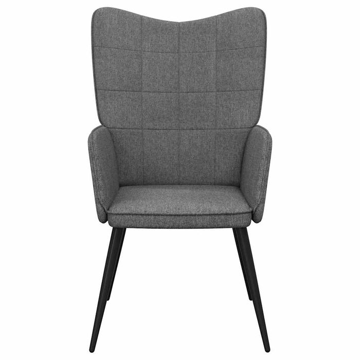 Scaun de relaxare, gri închis, material textil - WALTI WALTI