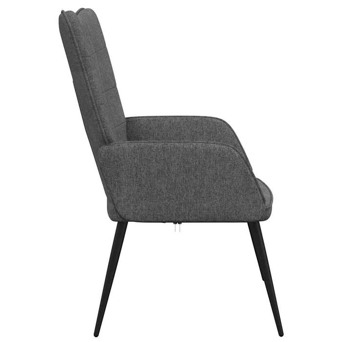 Scaun de relaxare, gri închis, material textil - WALTI WALTI