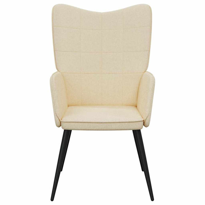 Scaun de relaxare, crem, material textil - WALTI WALTI