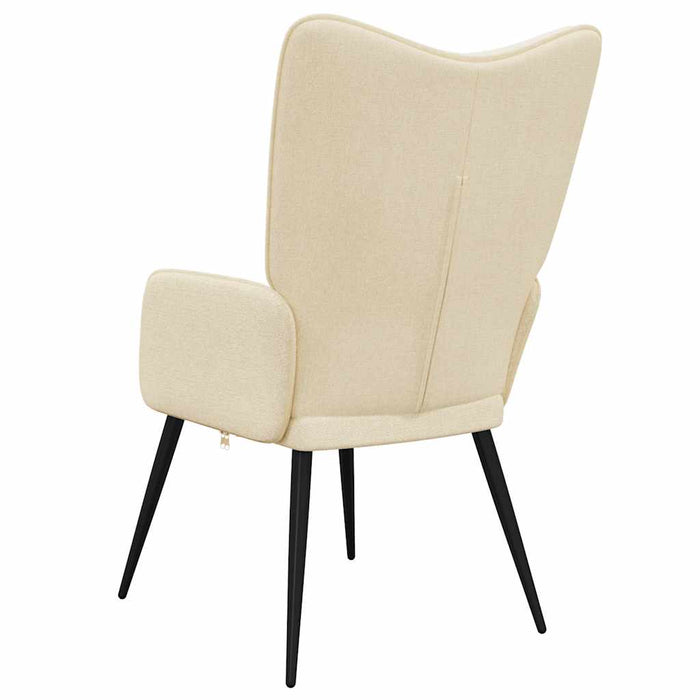 Scaun de relaxare, crem, material textil - WALTI WALTI