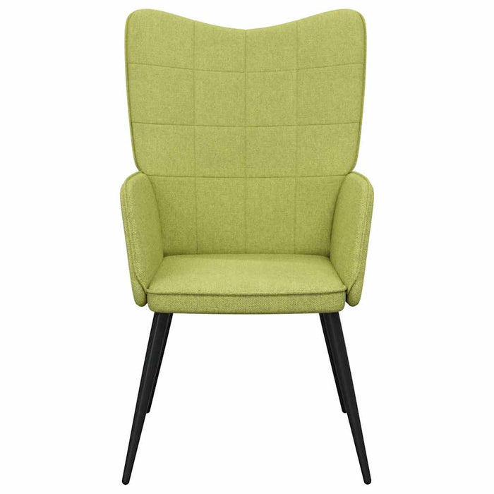 Scaun de relaxare, verde, material textil WALTI