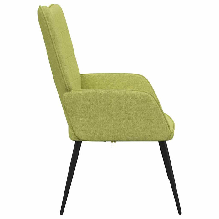 Scaun de relaxare, verde, material textil WALTI