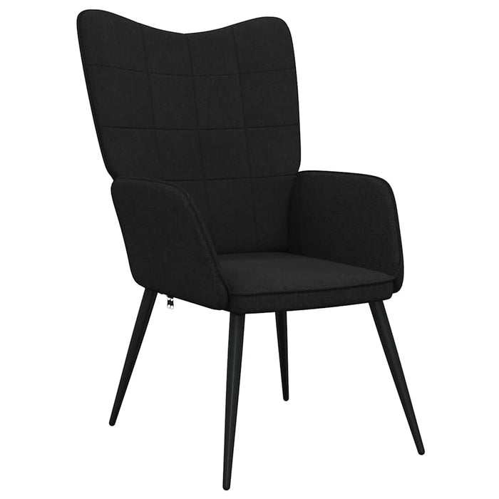 Scaun de relaxare, negru, material textil - WALTI WALTI