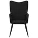 Scaun de relaxare, negru, material textil - WALTI WALTI