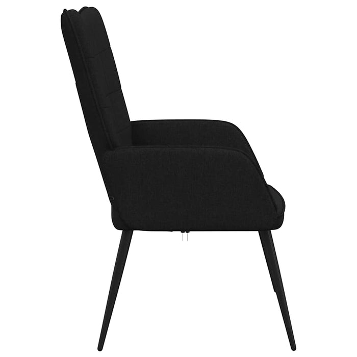 Scaun de relaxare, negru, material textil - WALTI WALTI