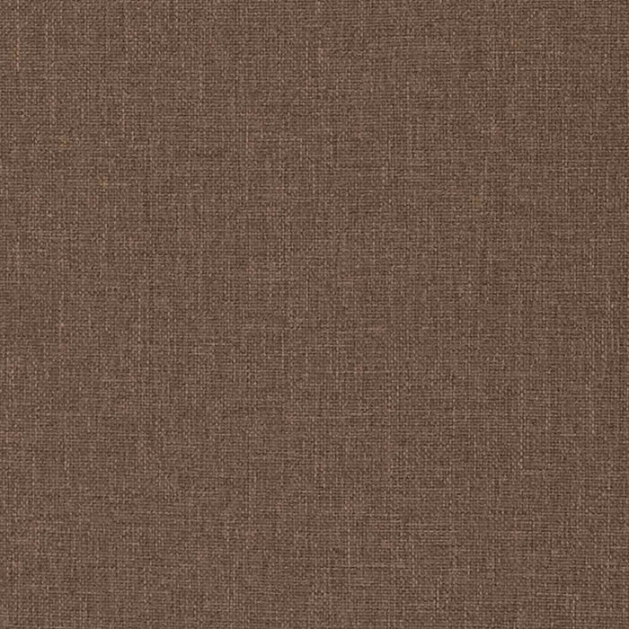 Scaun de relaxare cu taburet, maro, textil - WALTI WALTI