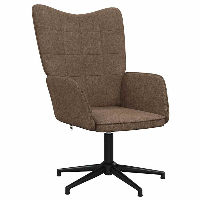 Scaun relaxant, maro, material textil WALTI