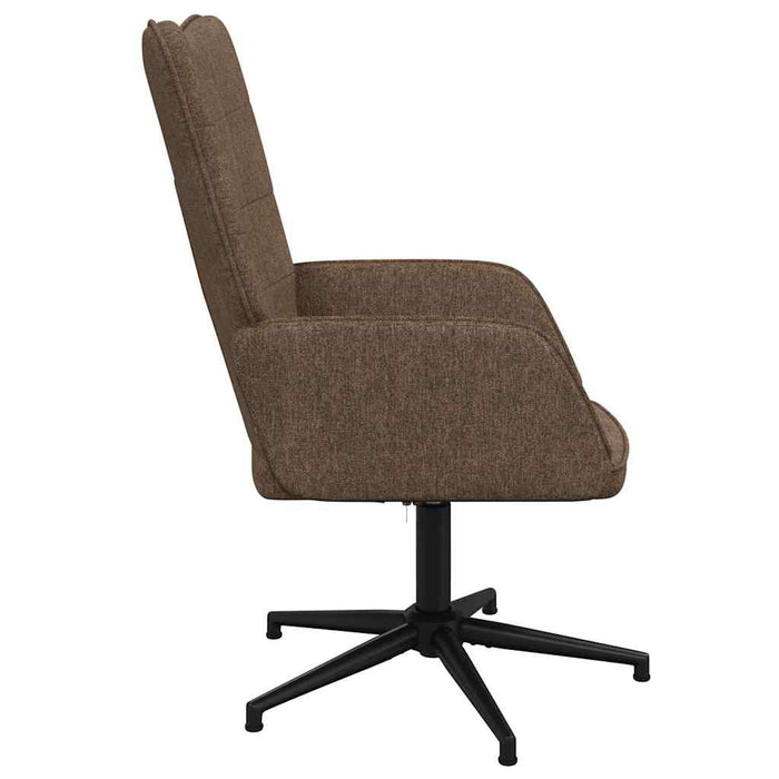 Scaun relaxant, maro, material textil WALTI