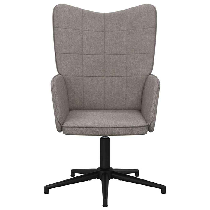 Scaun de relaxare, gri taupe, material textil WALTI