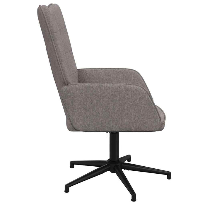 Scaun de relaxare, gri taupe, material textil WALTI