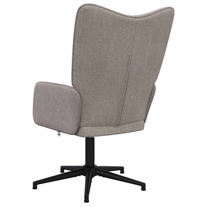 Scaun de relaxare, gri taupe, material textil WALTI