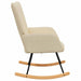 Scaun balansoar, crem, material textil - WALTI WALTI