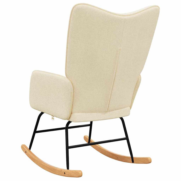 Scaun balansoar, crem, material textil - WALTI WALTI