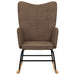 Scaun balansoar, maro, material textil - WALTI WALTI