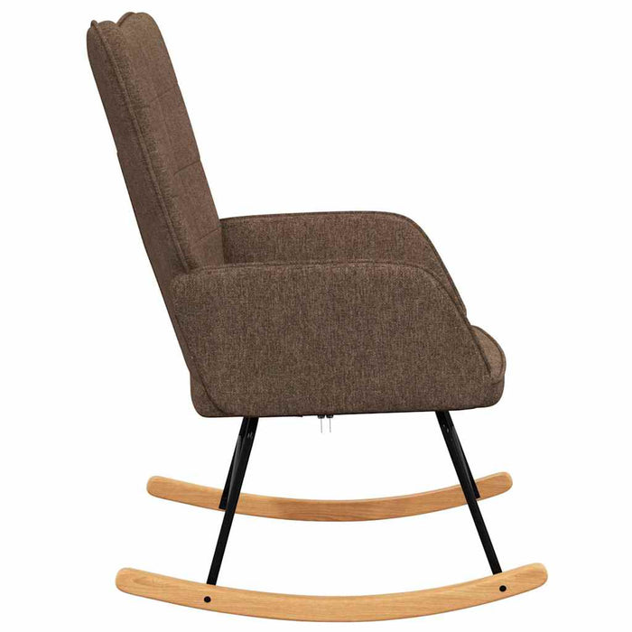 Scaun balansoar, maro, material textil - WALTI WALTI