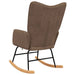 Scaun balansoar, maro, material textil - WALTI WALTI