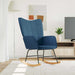 Scaun balansoar, albastru, material textil - WALTI WALTI