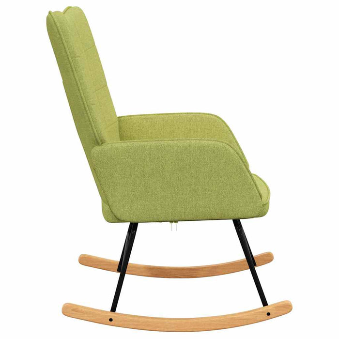 Scaun balansoar, verde, material textil WALTI