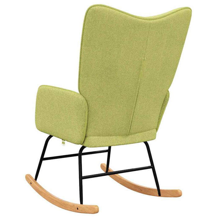 Scaun balansoar, verde, material textil WALTI