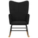 Scaun balansoar, negru, material textil - WALTI WALTI