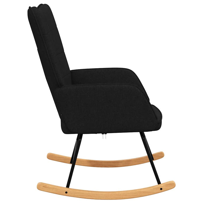 Scaun balansoar, negru, material textil - WALTI WALTI