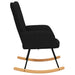 Scaun balansoar, negru, material textil - WALTI WALTI