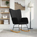 Scaun balansoar, negru, material textil - WALTI WALTI