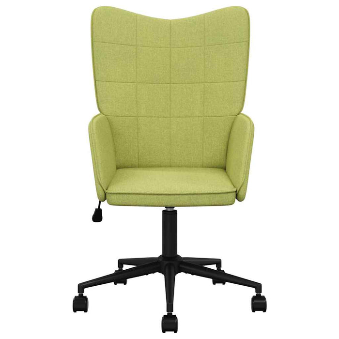 Scaun de relaxare, verde, material textil WALTI
