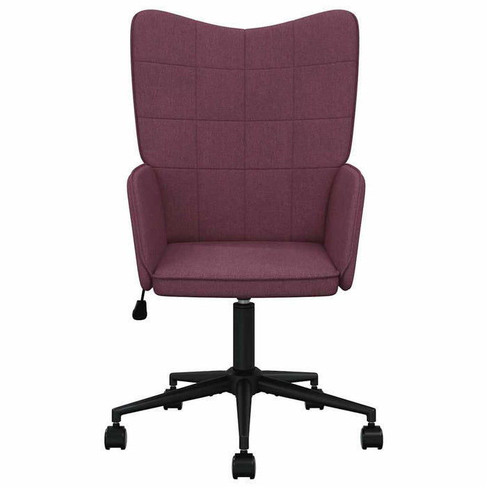 Scaun de relaxare, violet, material textil WALTI