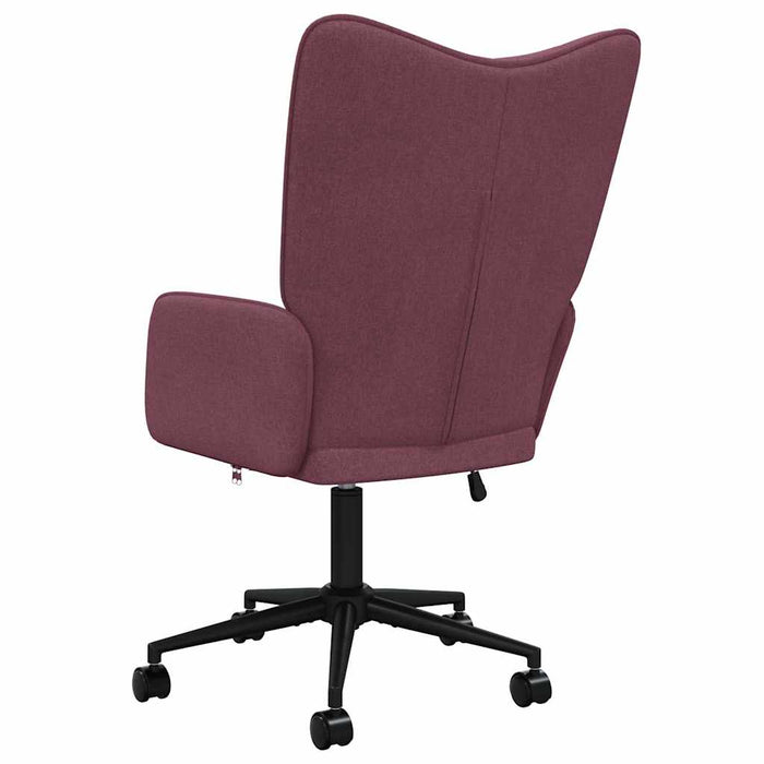 Scaun de relaxare, violet, material textil WALTI