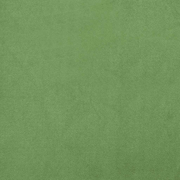 Scaun de relaxare cu taburet, verde deschis, catifea - WALTI WALTI