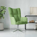 Scaun de relaxare, verde deschis, catifea - WALTI WALTI