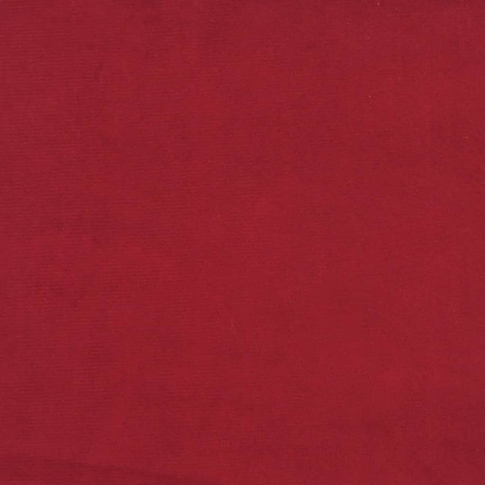 Scaun balansoar cu taburet, roșu vin, catifea - WALTI WALTI