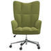 Scaun de relaxare, verde deschis, catifea - WALTI WALTI