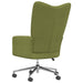 Scaun de relaxare, verde deschis, catifea - WALTI WALTI