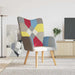 Scaun de relaxare, material textil, petice - WALTI WALTI