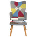 Scaun balansoar cu taburet, mozaic, material textil - WALTI WALTI