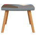 Scaun balansoar cu taburet, mozaic, material textil - WALTI WALTI