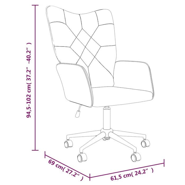 Scaun de relaxare, textil, petice WALTI