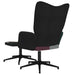 Scaun de relaxare cu taburet, textil, petice - WALTI WALTI
