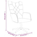 Scaun de relaxare cu taburet, textil, petice - WALTI WALTI